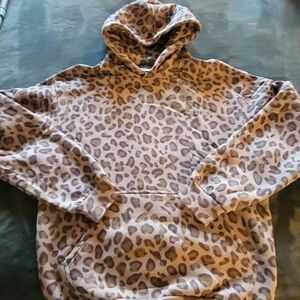 Comfrt Leopard Print Hoodie